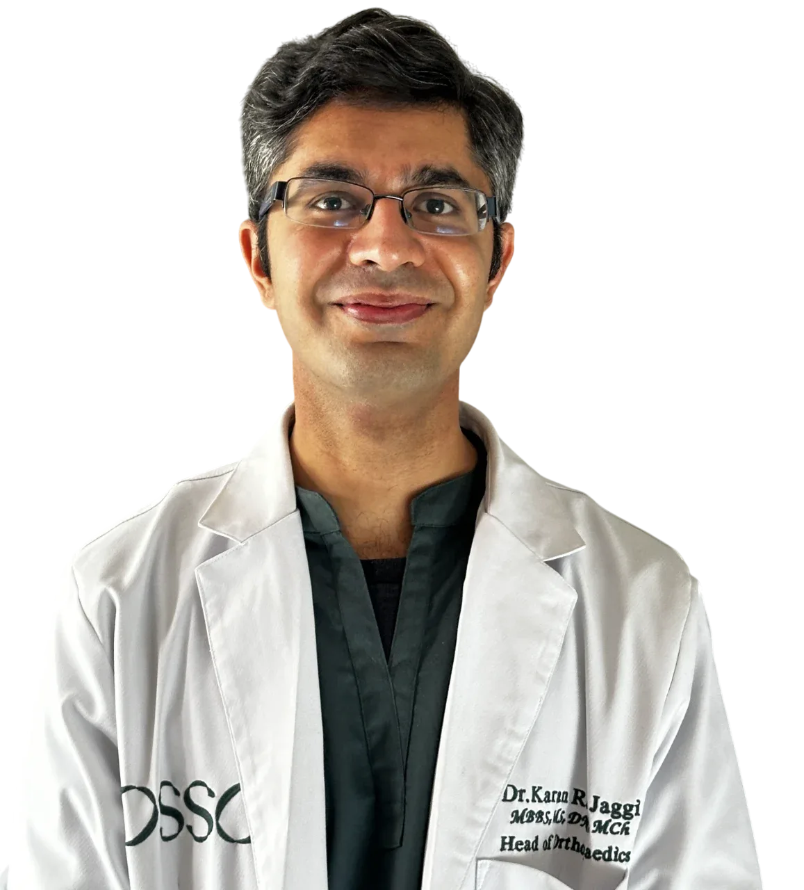 Dr. Karan Raj Jaggi, Head of Orthopaedics at OSSO