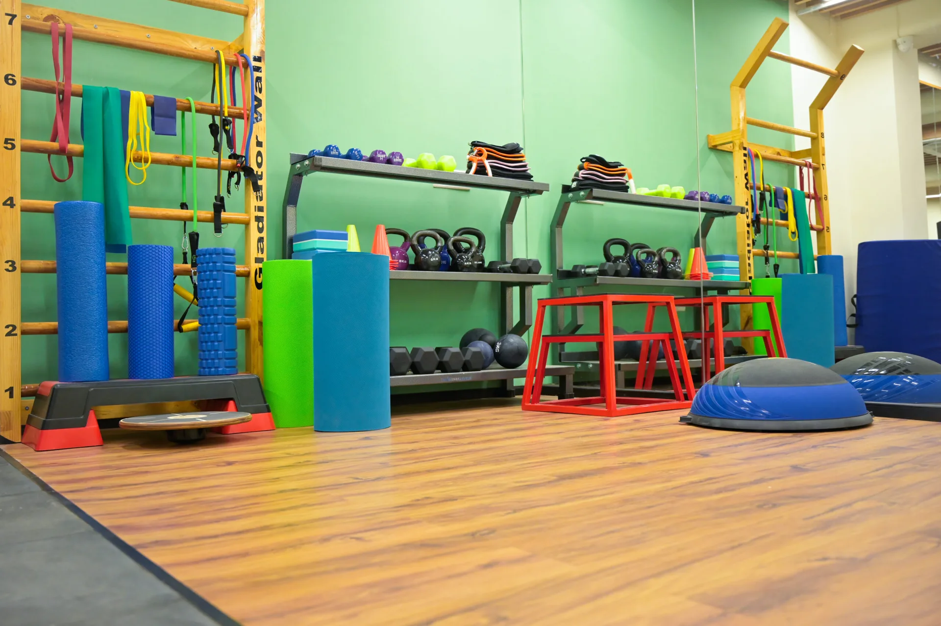 Rehabilitation gym at OSSO