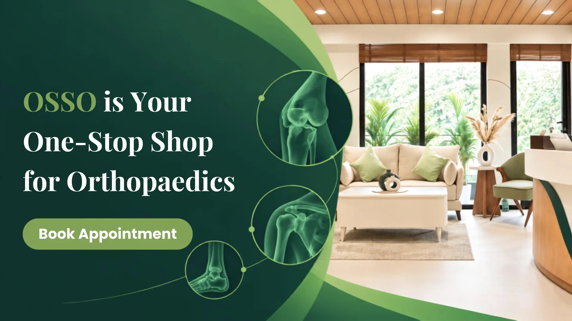 OSSO is your one-stop shop for orthopaedics. Book an appointment.