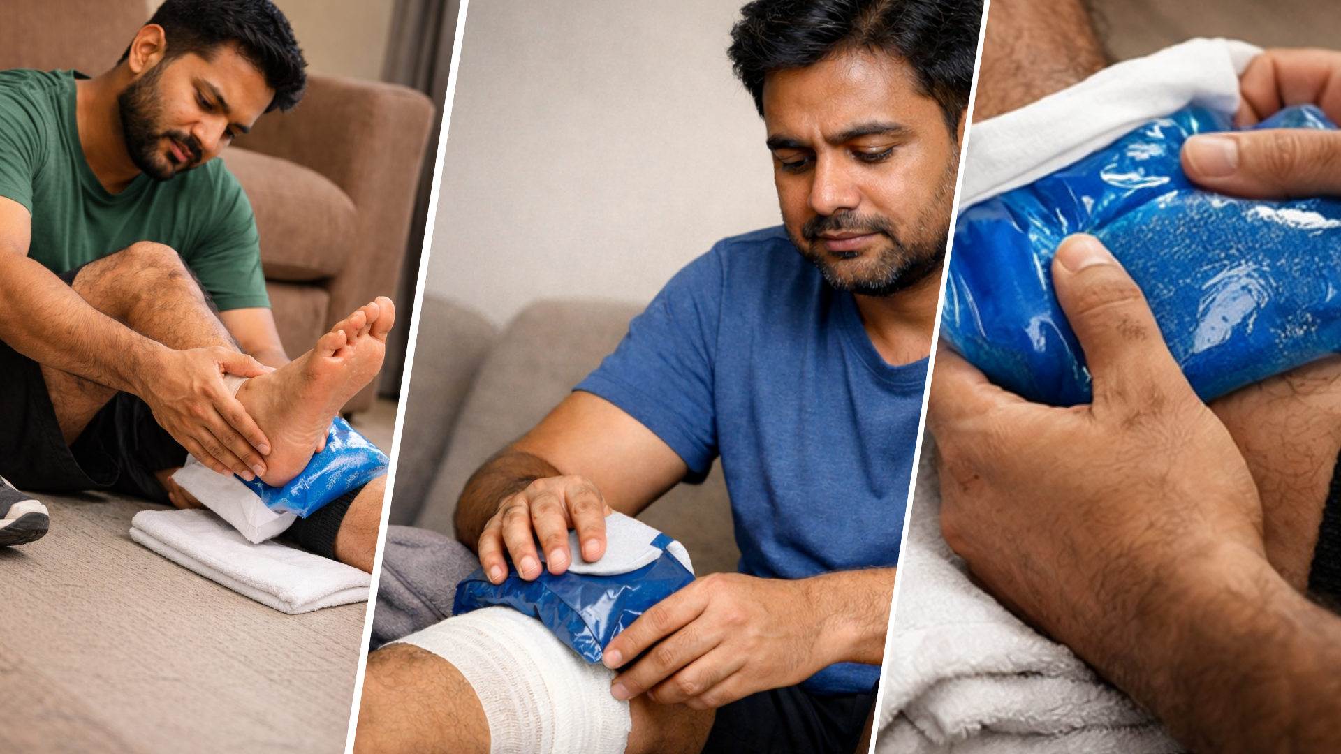 RICE method vs PRICE vs POLICE for injuries